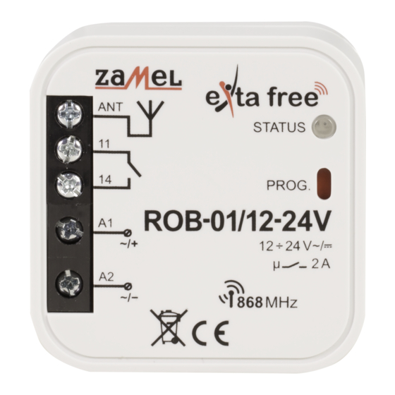 Zamel ROB-01 Manuales