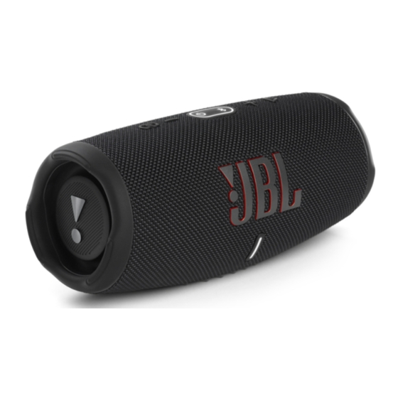 Harman JBL CHARGE 5 Guia De Inicio Rapido