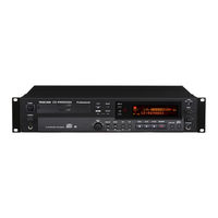 Tascam CD-RW900SX Manual De Instrucciones