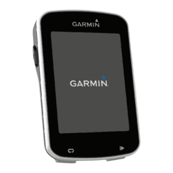 Garmin Edge Explore 820 Manual Del Usuario