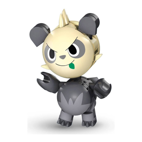 Mega Construx POKEMON PANCHAM PANDESPIÈGLE Manual De Instrucciones