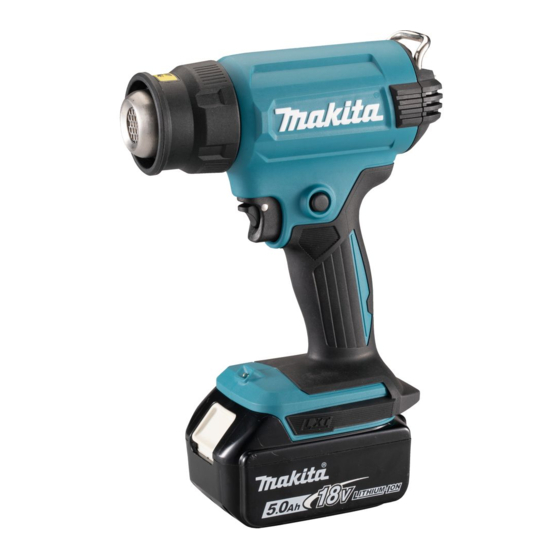 Makita DHG180 Manual De Instrucciones