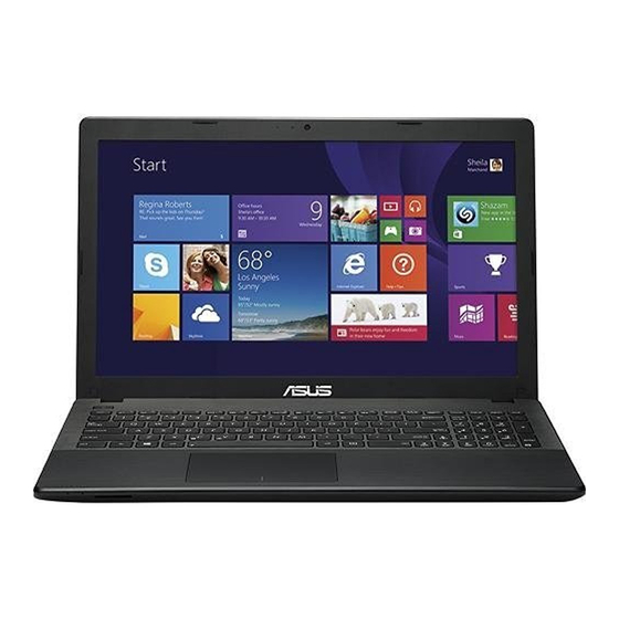 Asus X551 Serie Manual Del Usuario