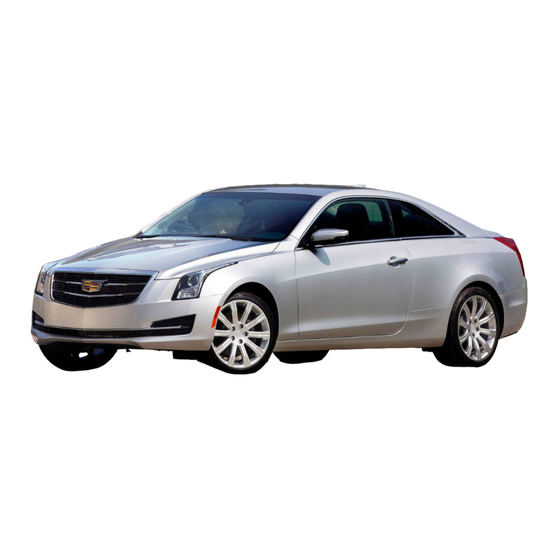 Cadillac ATS Manuales