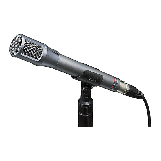 Sony ECM-330 Manual De Instrucciones