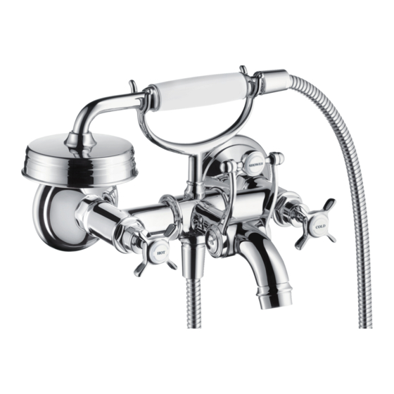 Hansgrohe AXOR Montreux 16540 Serie Instrucciones De Montaje