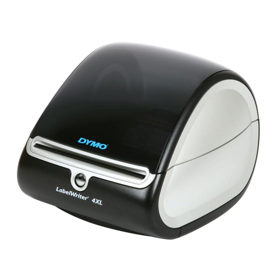 Dymo LabelWriter 4XL Guía Rápida De Inicio