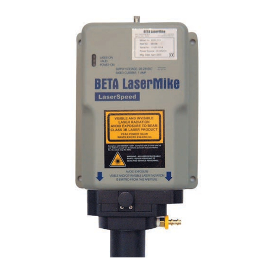 Beta LaserMike EFL Guía Del Operador