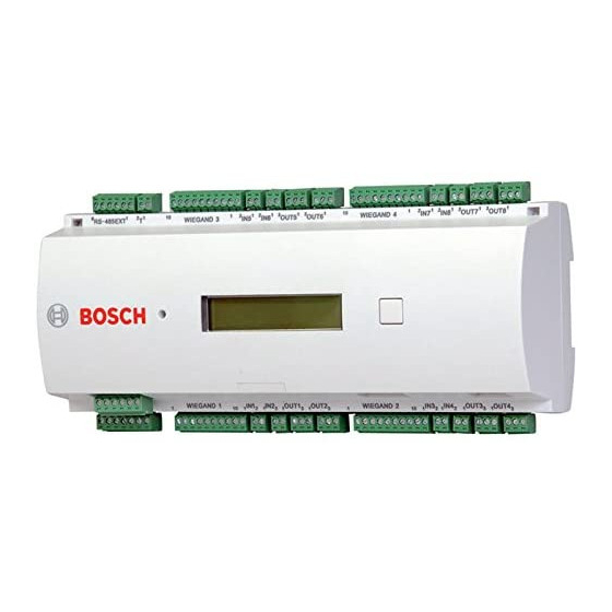 Bosch Access Modular Controller 2 Manual Del Instalacion