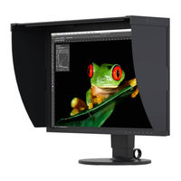 Eizo ColorEdge CG2420 Guia De Instalacion