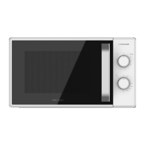 cecotec GRANDHEAT 3110 Manual De Instrucciones