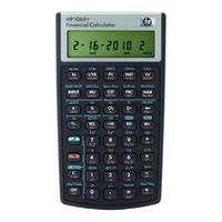 HP 10bII+ Guia De Inicio Rapido