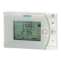 Siemens REV34 Serie Instrucciones De Manejo