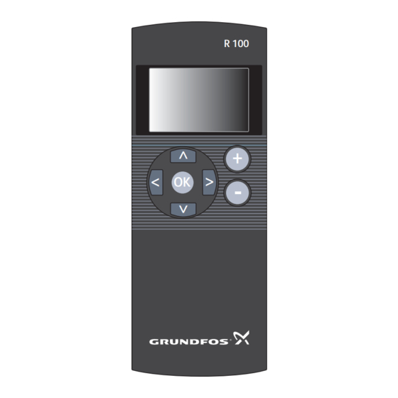 Grundfos R100 Instrucciones De Instalación Y Funcionamiento