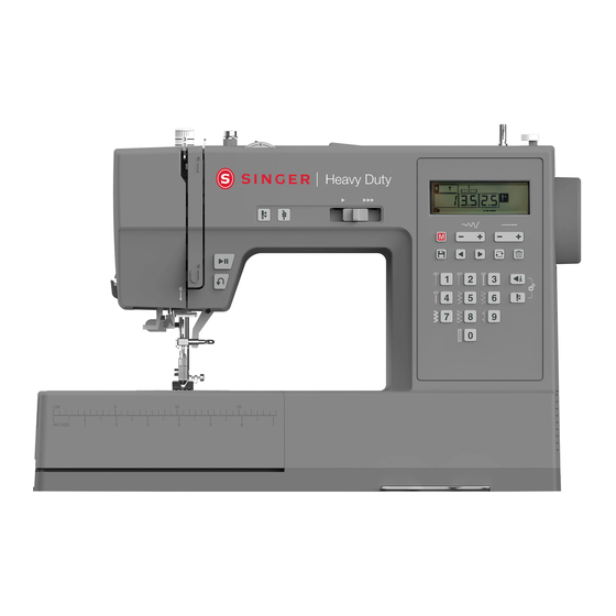 Singer HD 6700C Manual De Instrucciones