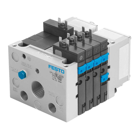 Festo CPV10-EX-VI Manual