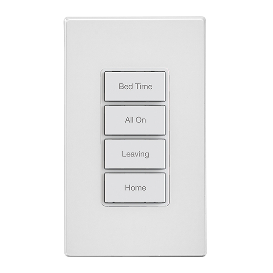 Leviton decora smart DW4BC Guia De Inicio Rapido