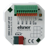 Elsner Elektronik KNX S-B4T-UP 230V Instalacion Y Ajuste