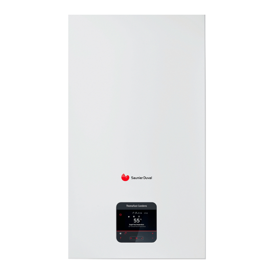Saunier Duval ThemaFast Condens MA 26-CS/1 Instrucciones De Funcionamiento