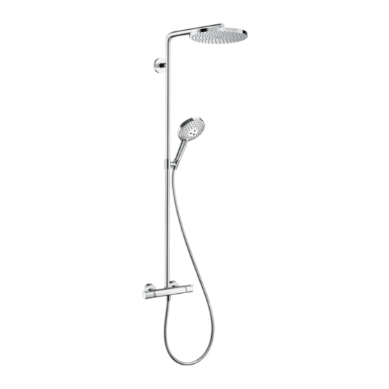 Hansgrohe Showerpipe 240 1jet P 27633000 Instrucciones De Montaje