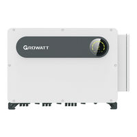 Growatt MAX 125KTL3-X LV Manual De Instalación Y Funcionamiento