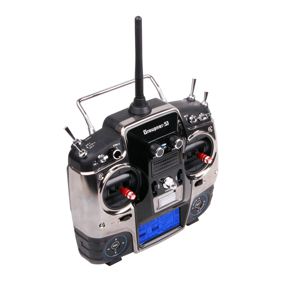 GRAUPNER SJ MX-20 HOTT Manual De Programación