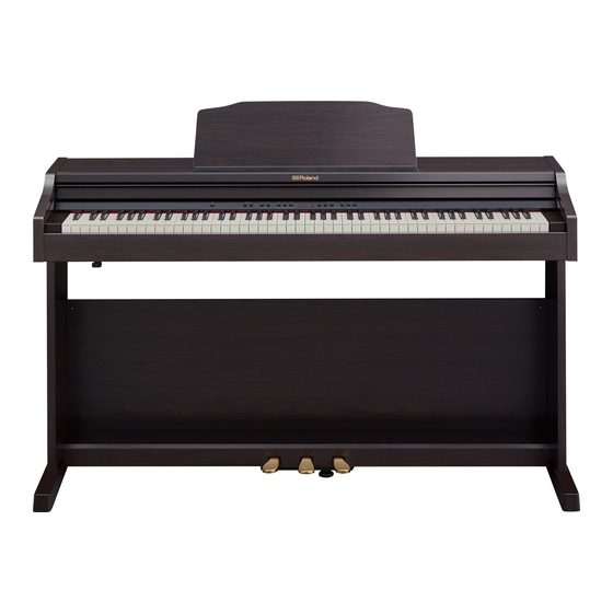 Roland RP501R Manual Del Usuario