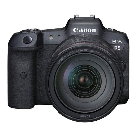 Canon EOS R5 Guia Del Usuario Avanzada