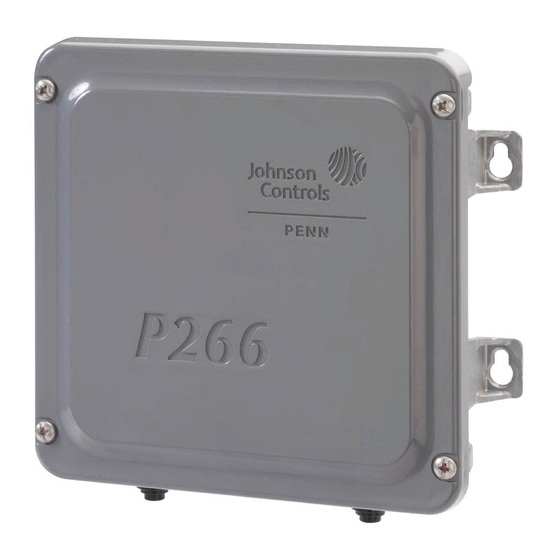 Johnson Controls P266 Serie Instrucciones De Instalación