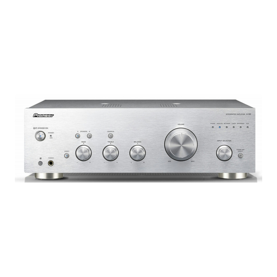 Pioneer A-70-K Manual De Instrucciones