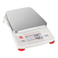 OHAUS CX COMPASS H-8110 Guia De Inicio Rapido