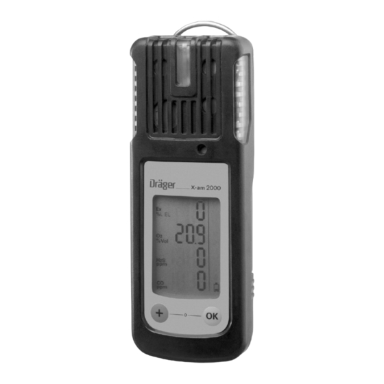 Dräger X-am 1100 Instrucciones De Uso