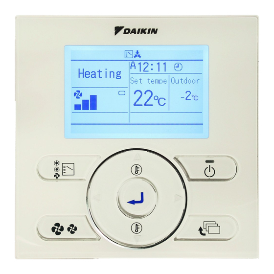 Daikin BRC1E51A7 Manual De Operación