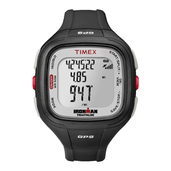 Timex IRONMAN EASY TRAINER Manual Del Usario