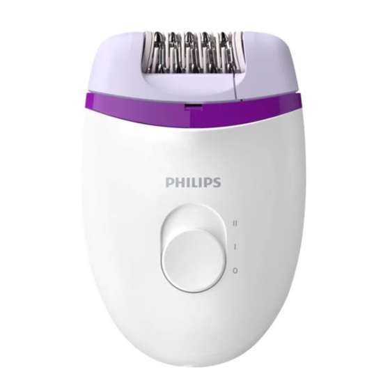 Philips BRE225/00 Manual De Instrucciones