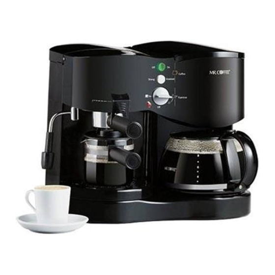 Mr Coffee ECM21 Manuales