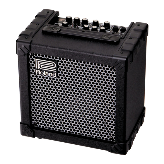 Roland CUBE-20x Manual Del Usuario