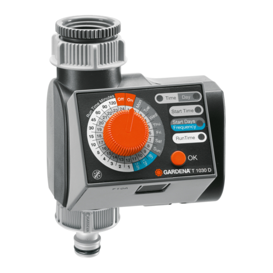 Gardena T 1030 D Manual De Instrucciones