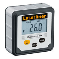 LaserLiner MasterLevel Box Manual Del Usaurio