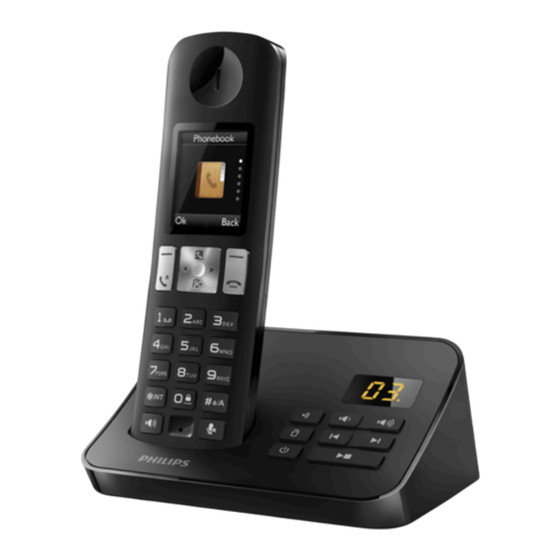 Philips D600 Manual De Usuario Corto