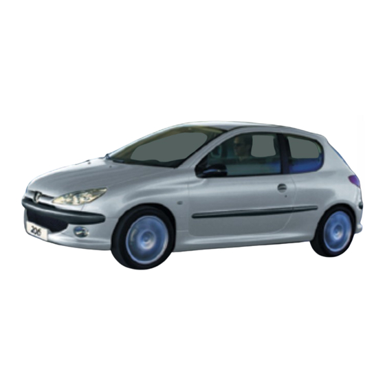 PEUGEOT 206 2005 Manual Del Usuario