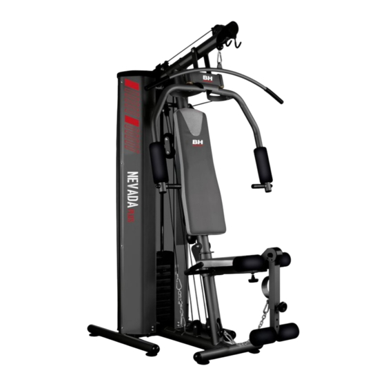 BH FITNESS Nevada G119B Instrucciones De Montaje Y Utilización