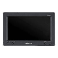 Sony XVM-B62 Manual De Instrucciones