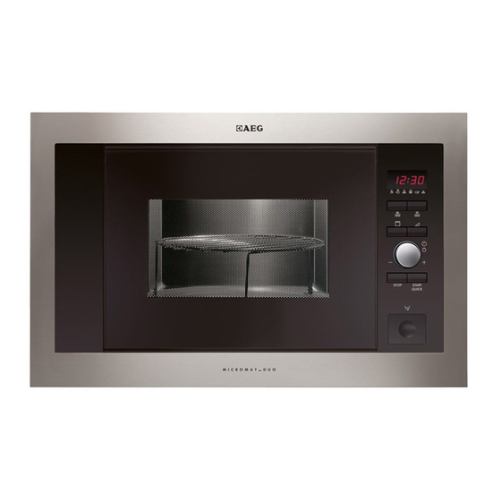 AEG MCD1763E Manual De Usuario