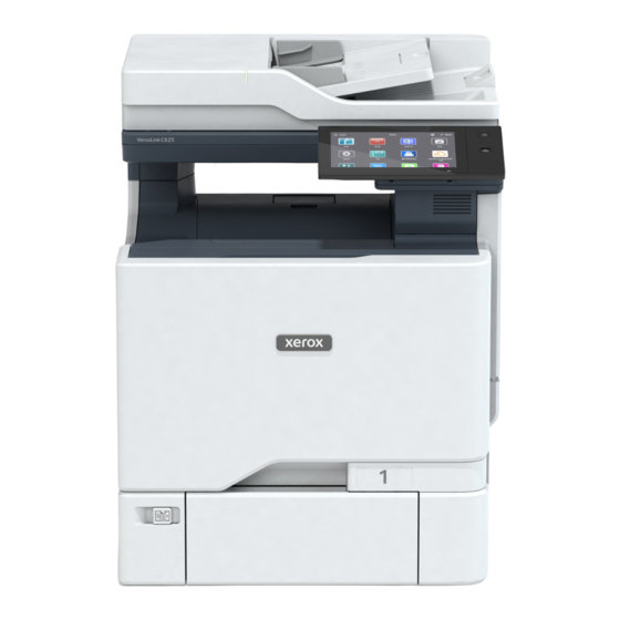 Xerox VersaLink C625 Guia Del Usuario