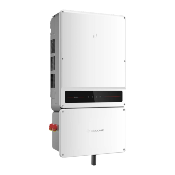 Goodwe SMT Serie Guía De Instalación Rápida