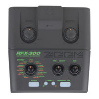 Zoom RFX-300 Manual De Instrucciones