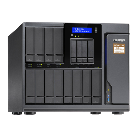QNAP TS-1635AX Guia Del Usuario