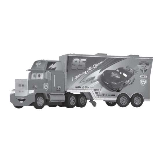 DICKIE TOYS RC TURBO RACER CARBON MACK TRUCK Instrucciones De Uso