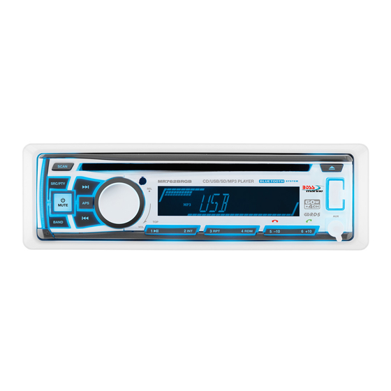 Boss Audio Systems MR762BRGB Manual Del Usuario
